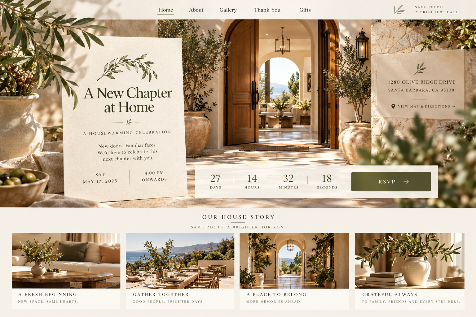 Premium / A New Chapter at Home design reference for Moving