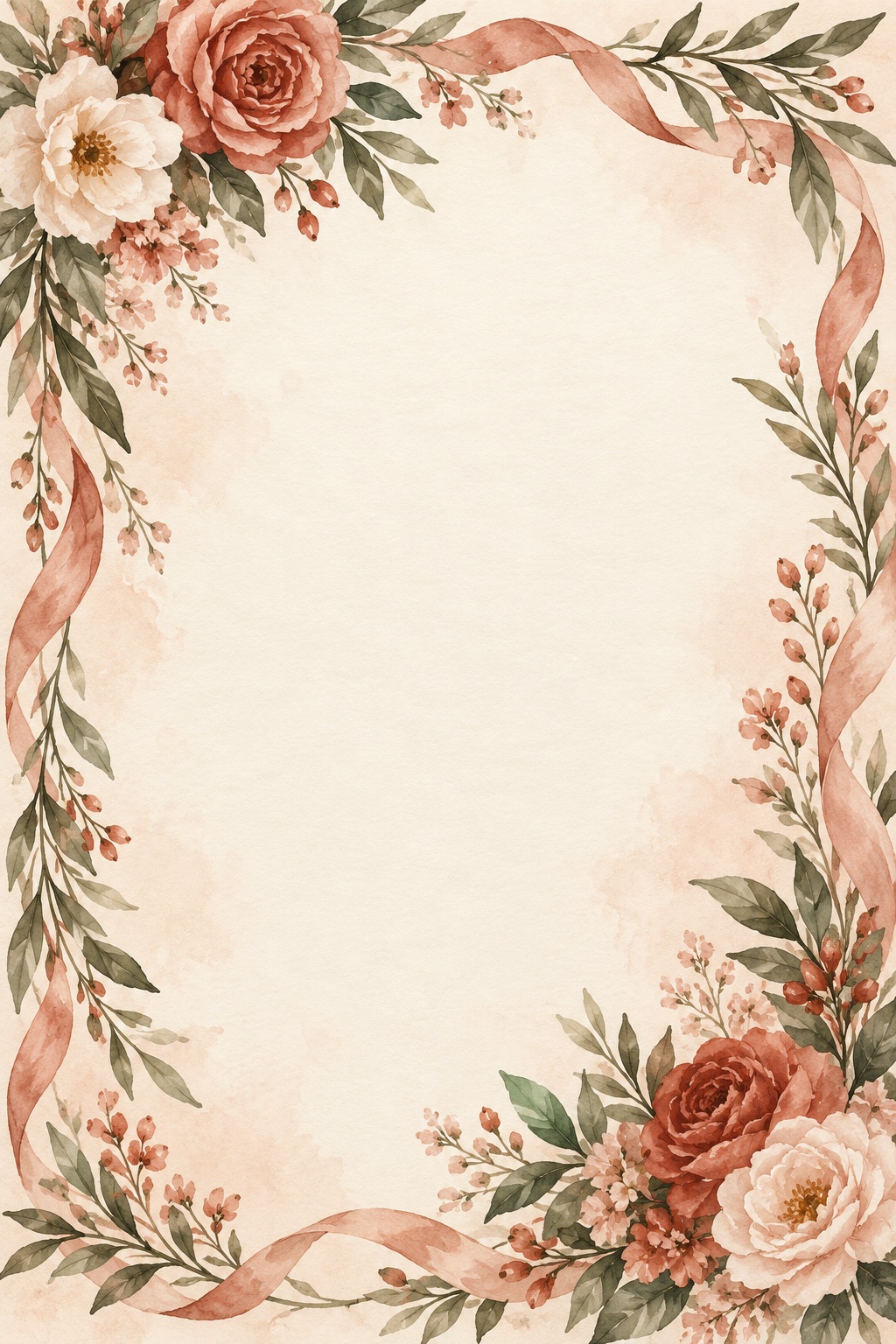 Decorative invitation artwork