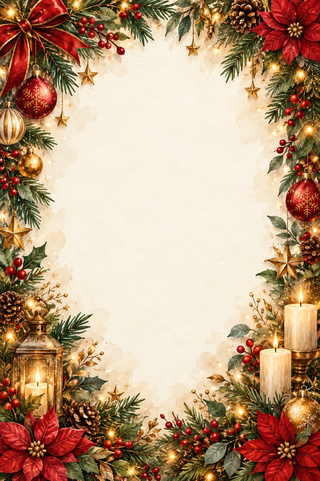 Decorative invitation artwork