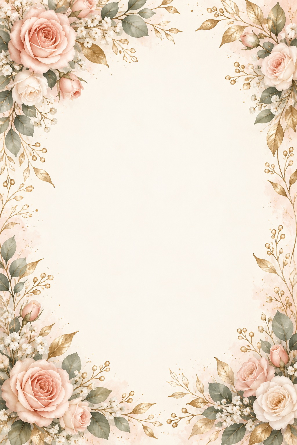 Decorative invitation artwork