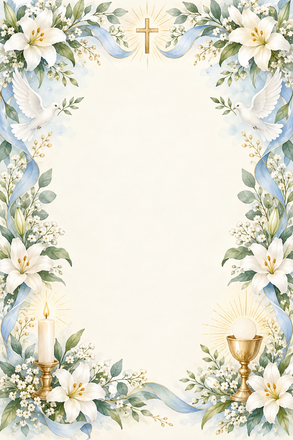 Decorative invitation artwork