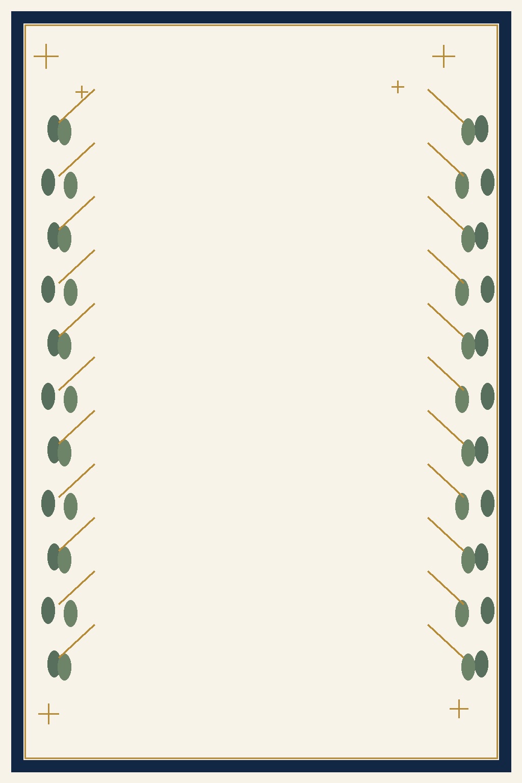 Decorative invitation artwork