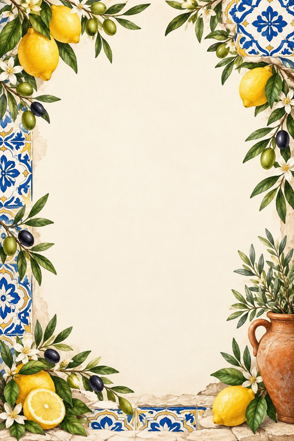 Decorative invitation artwork