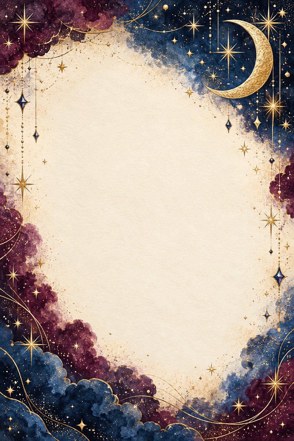 Decorative invitation artwork