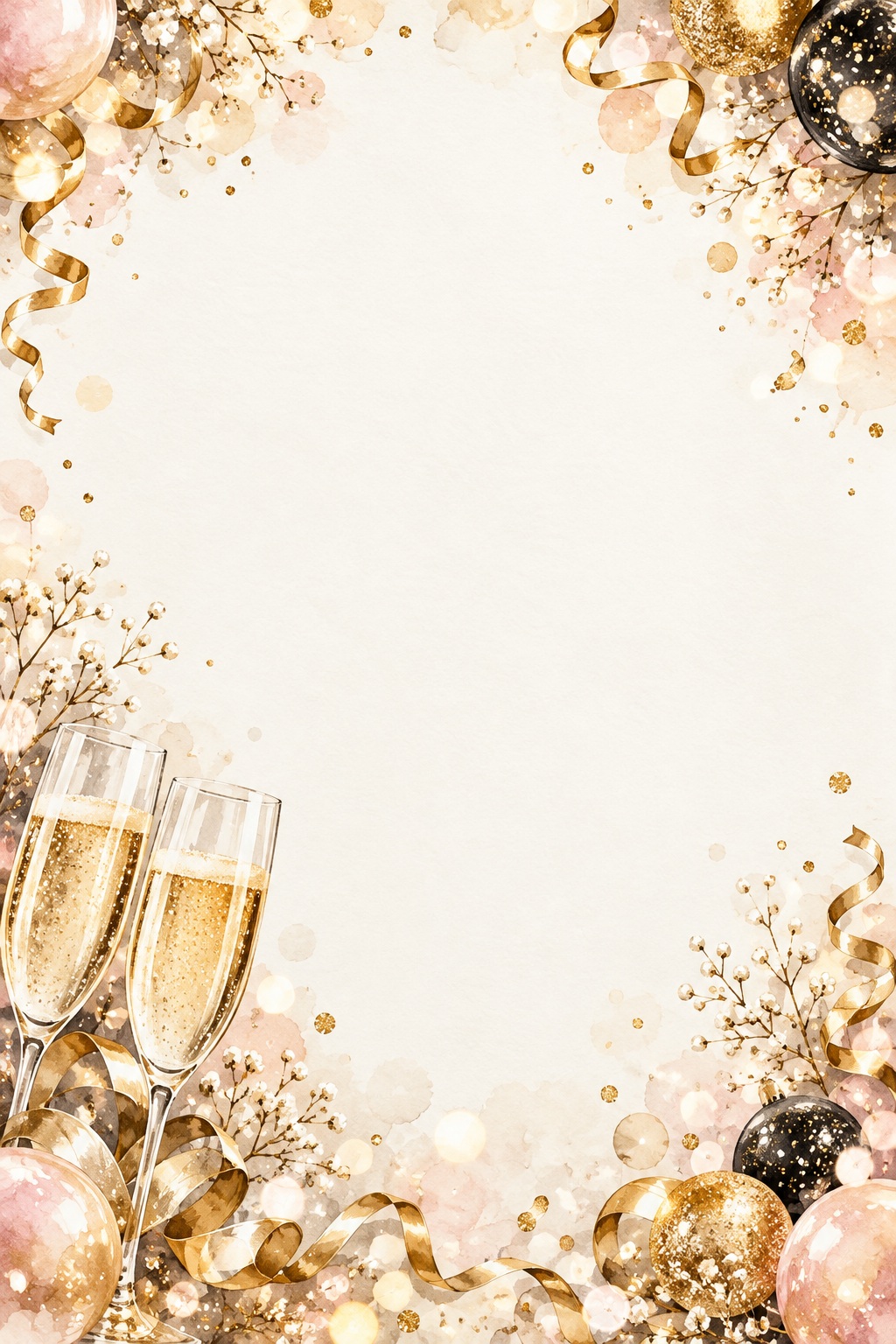 Decorative invitation artwork