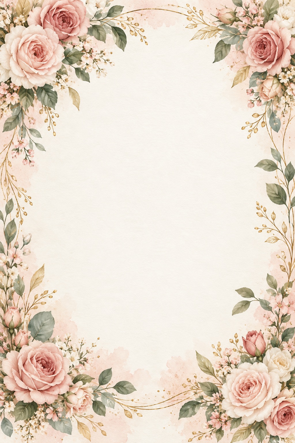 Decorative invitation artwork