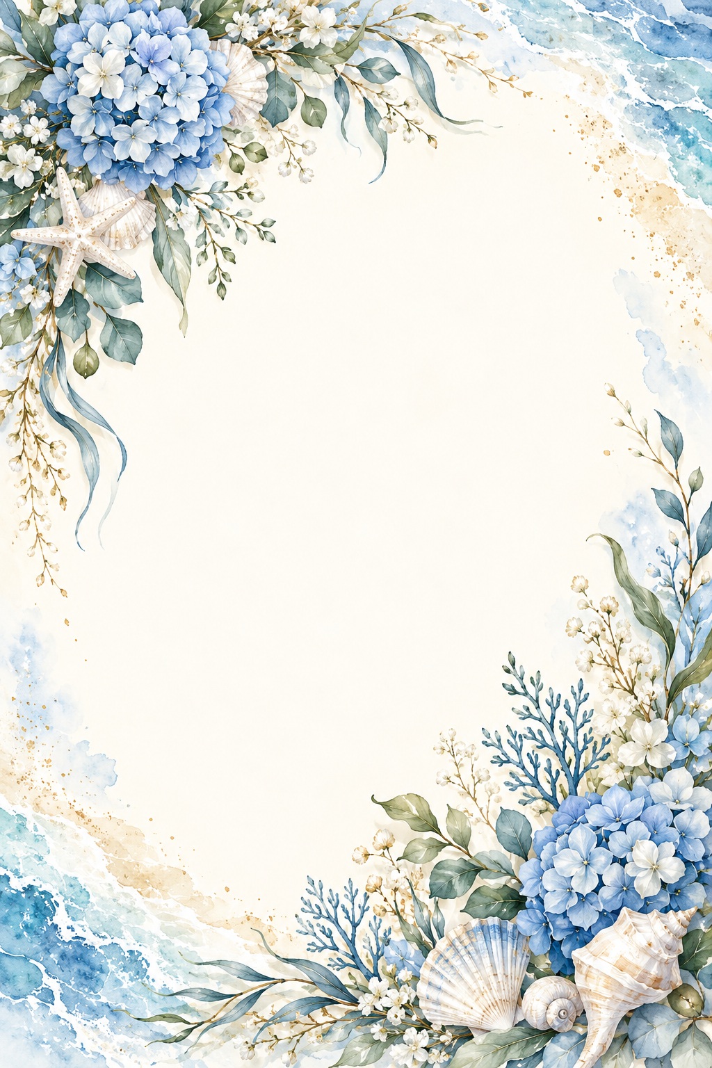 Decorative invitation artwork