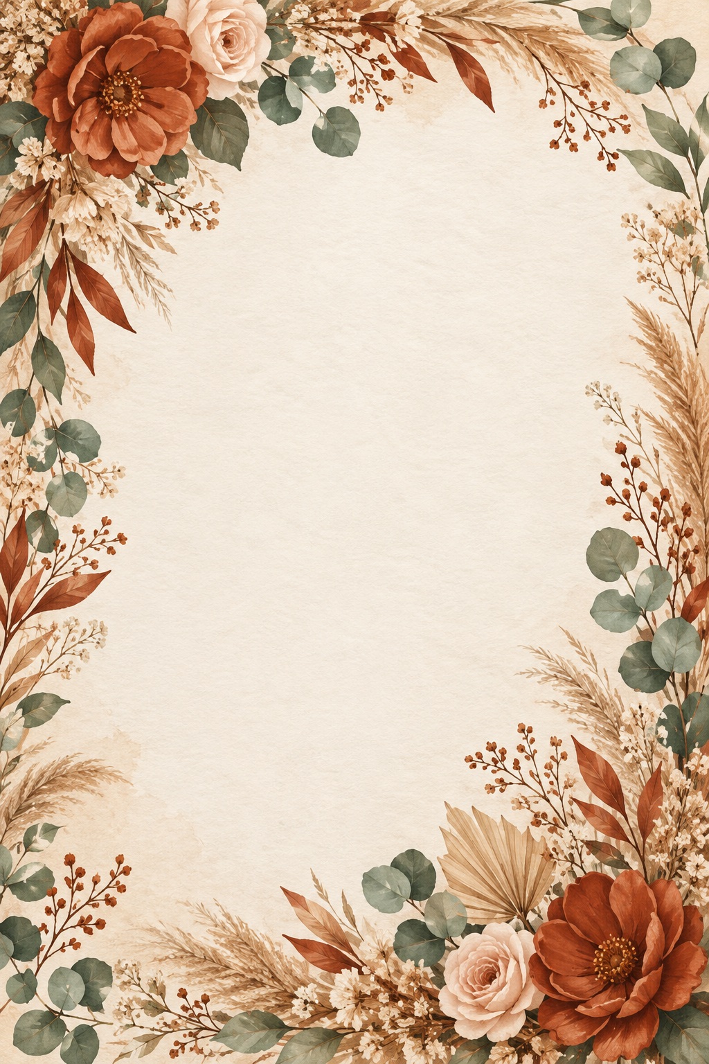 Decorative invitation artwork